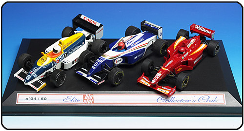 SCALEXTRIC set with 3 F1 Williams